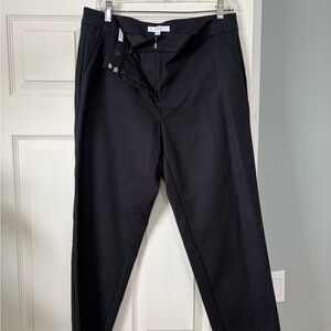 LOFT Black Riviera Slim Curvy Dress Pants